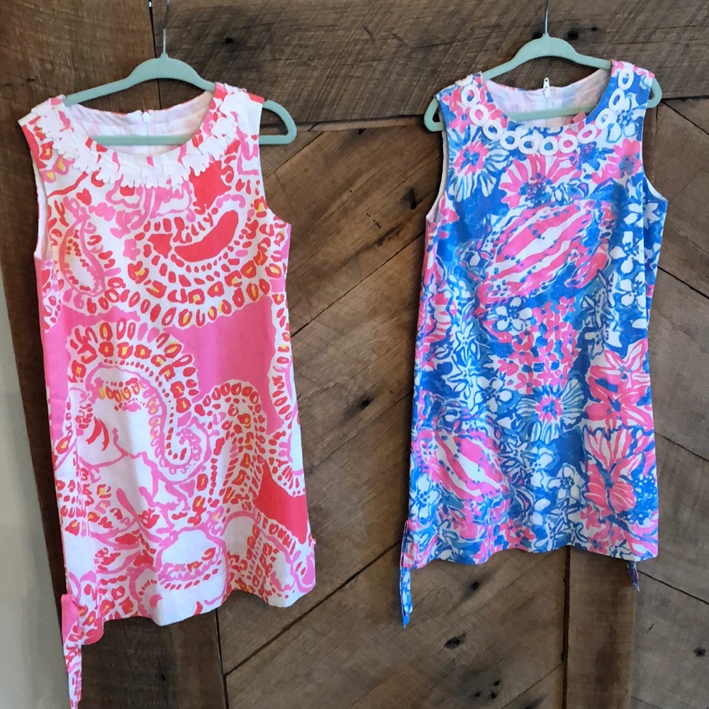 Two girl lily dresses, worn once both size 6
